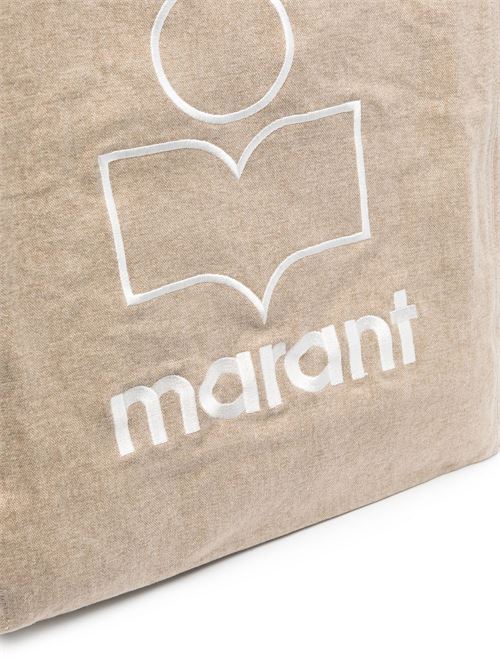 Sand beige/white bag ISABEL MARANT | PM0001FAA1X19M90BE